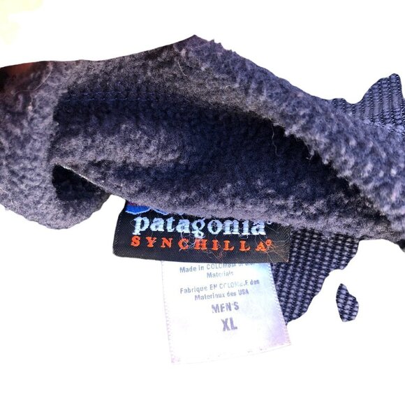 VINTAGE Patagonia Synchilla Sweater Jacket XL - Picture 3 of 7